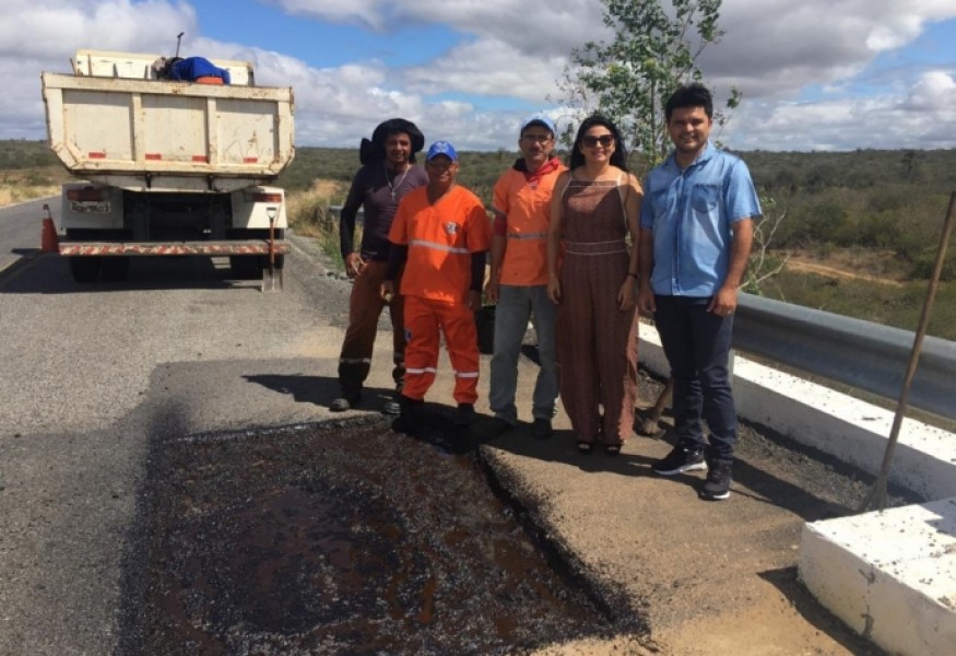 Rodovia de Sossego passa por restauração